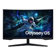 Samsung Odyssey G5 Curved 32" QHD 165 Hz gamingskärm (välvd)