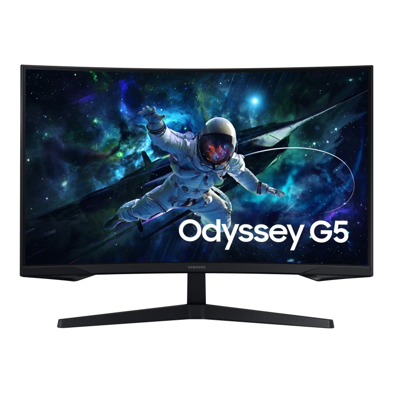 Computer monitor 25" or larger - Samsung Odyssey G5 Curved 32" QHD 165 Hz gamingskärm (välvd)