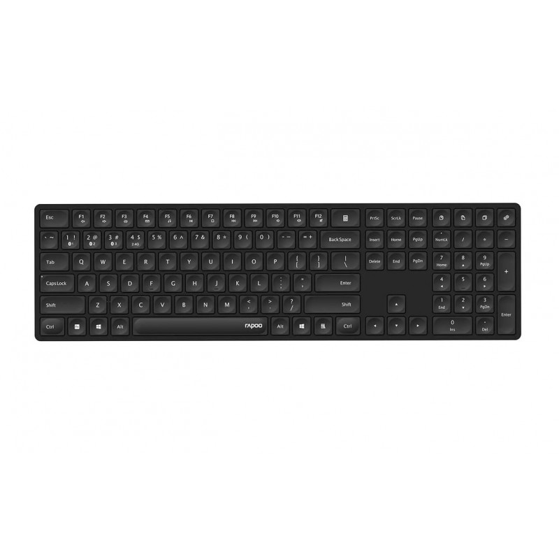 Wireless Keyboards - Rapoo E8020 ultratunt trådlöst tangentbord med Multi-Mode (bluetooth + USB)