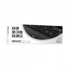 Backlit Gaming Keyboards - QPAD MK40 gamingtangentbord med bakgrundsbelysning