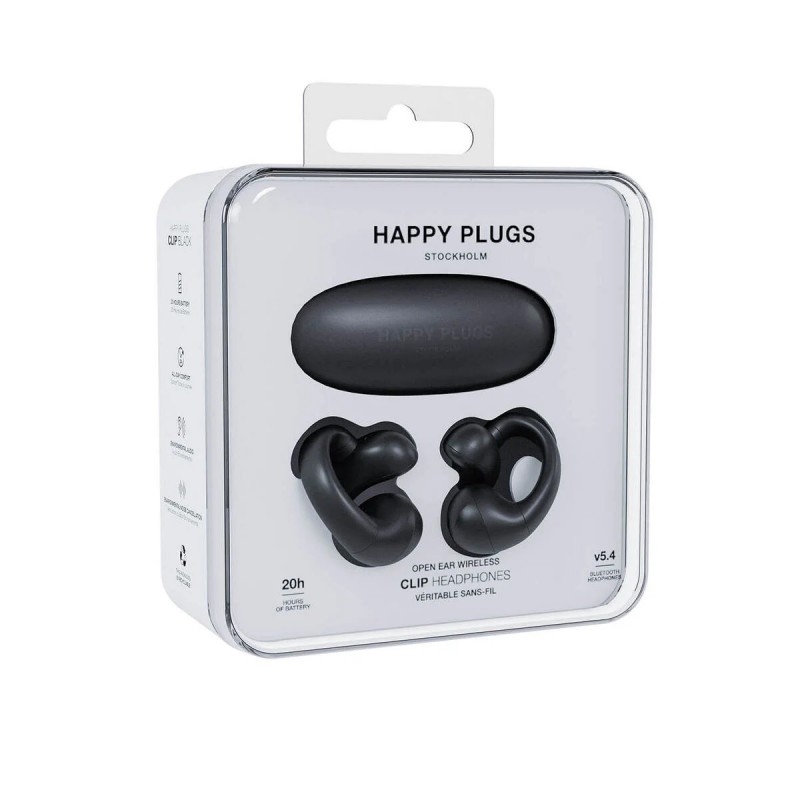 Wireless - Happy Plugs Clip trådlösa true wireless in-ear hörlurar och headset