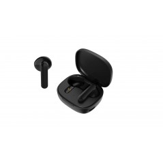 In-ear - Streetz T160 True Wireless in-ear headset och hörlurar svart/vit