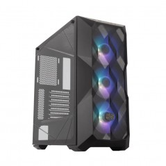 Cooler Master Masterbox TD500 Mesh gamingdator med Intel i7 64GB 1TB SSD RX6600 XT Win11 Pro (beg)