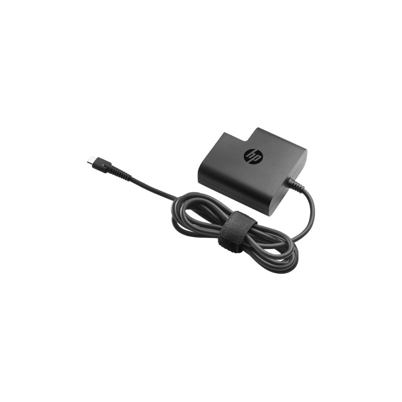 HP charger - Laddare HP original 65W USB-C med strömkabel (beg)