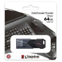 USB-memories - Kingston Exodia Onyx USB 3.2 Gen1 USB-minne 64GB