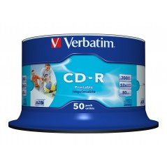 Verbatim DataLife CD-R 700MB 50-pack brännbara CD-skivor