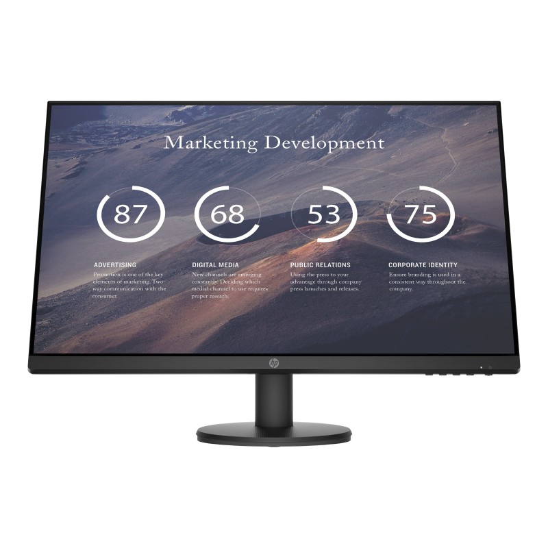 Computer monitor 25" or larger - HP P27v G4 27-tums Full HD LED-skärm med IPS-panel