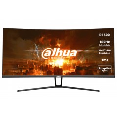 Dahua LM34-E330C 34-tums Curved ultrabred 165 Hz skärm för gaming