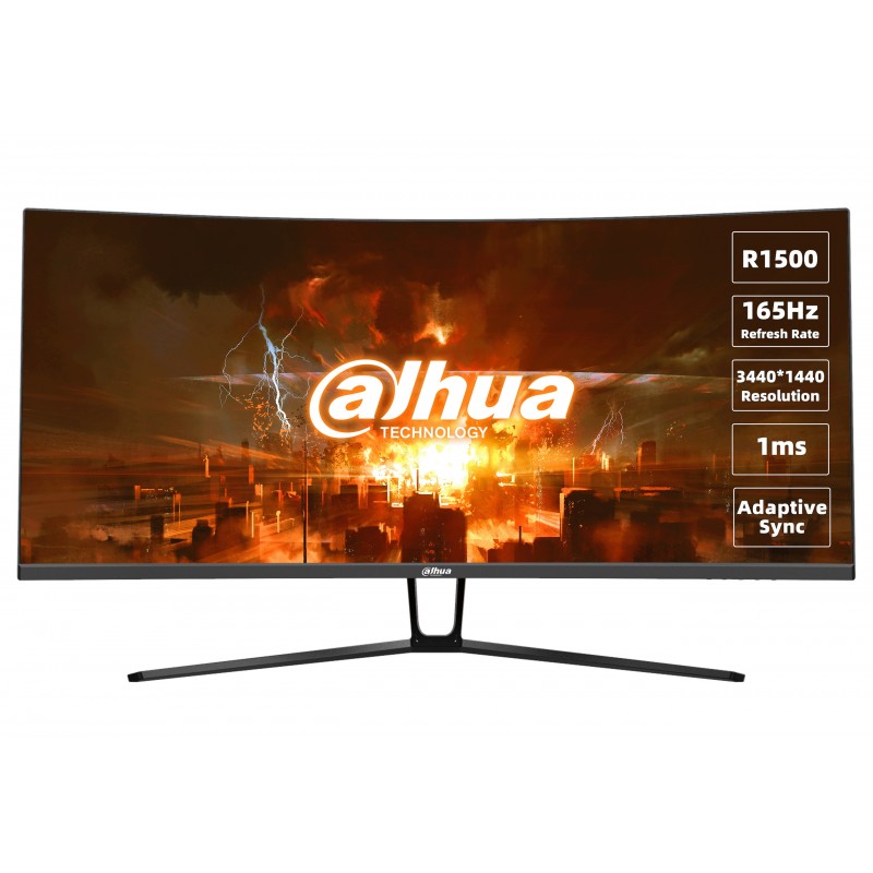 Computer monitor 25" or larger - Dahua LM34-E330C 34-tums Curved ultrabred 165 Hz skärm för gaming