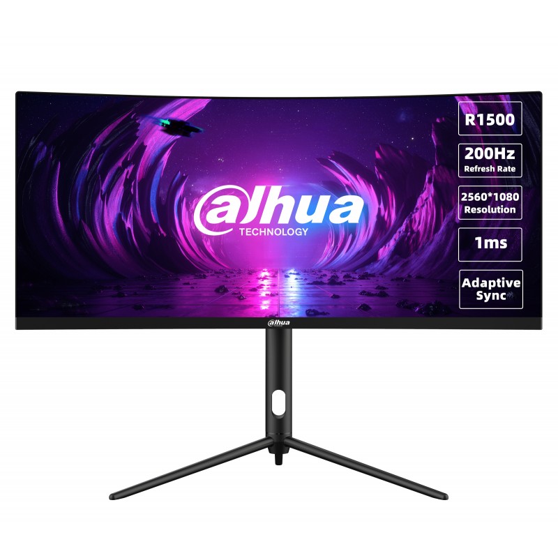 Computer monitor 25" or larger - Dahua LM30-E330CA 30-tums Curved ultrabred 200 Hz skärm för gaming