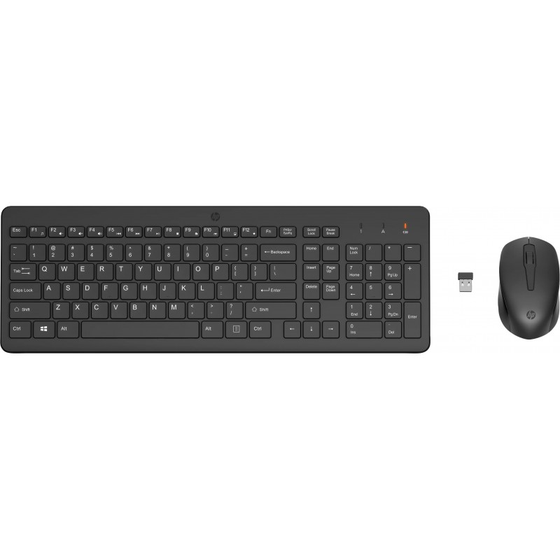 Keyboard & Computer Mouse - HP 330 paket med trådlöst tangentbord och mus