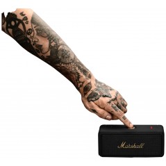 Wireless Bluetooth Speaker - Marshall Emberton II trådlös bluetooth-högtalare (svart/mässing)