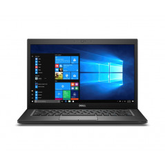Used laptop 14" - Dell Latitude 7480 14" HD i5 (gen 6) 8GB 256GB SSD Win 10 Pro (beg) (repor vid tangentbordet)