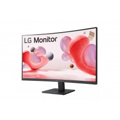 LG 32MR50C-B 32" välvd LED-skärm 100 Hz med VA-panel (fyndvara)