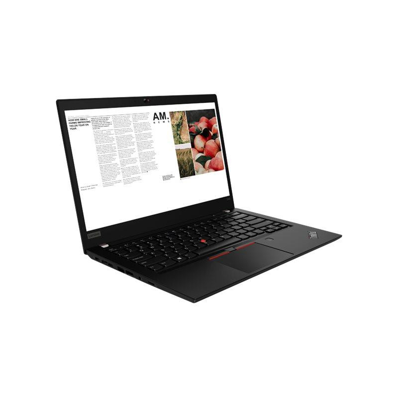 Used laptop 14" - Lenovo Thinkpad T490 14" HD i5 16GB 256GB SSD Backlit KBD Win11 Pro (beg med små märken skärm) (spricka vid musplatta)