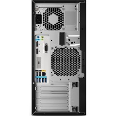 Used desktop computer - HP Z2 G4 Tower i7-8700 16GB 256+512GB SSD WX4100 Win11 Pro (beg)