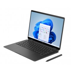 Laptop with 14 and 15.6 inch screen - HP Spectre x360 2-in-1 14-eu0096no 14" OLED 2.8K Touch Ultra 7 32GB 2TB SSD Win 11 Nightfall Black demo