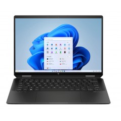 Laptop with 14 and 15.6 inch screen - HP Spectre x360 2-in-1 14-eu0096no 14" OLED 2.8K Touch Ultra 7 32GB 2TB SSD Win 11 Nightfall Black demo