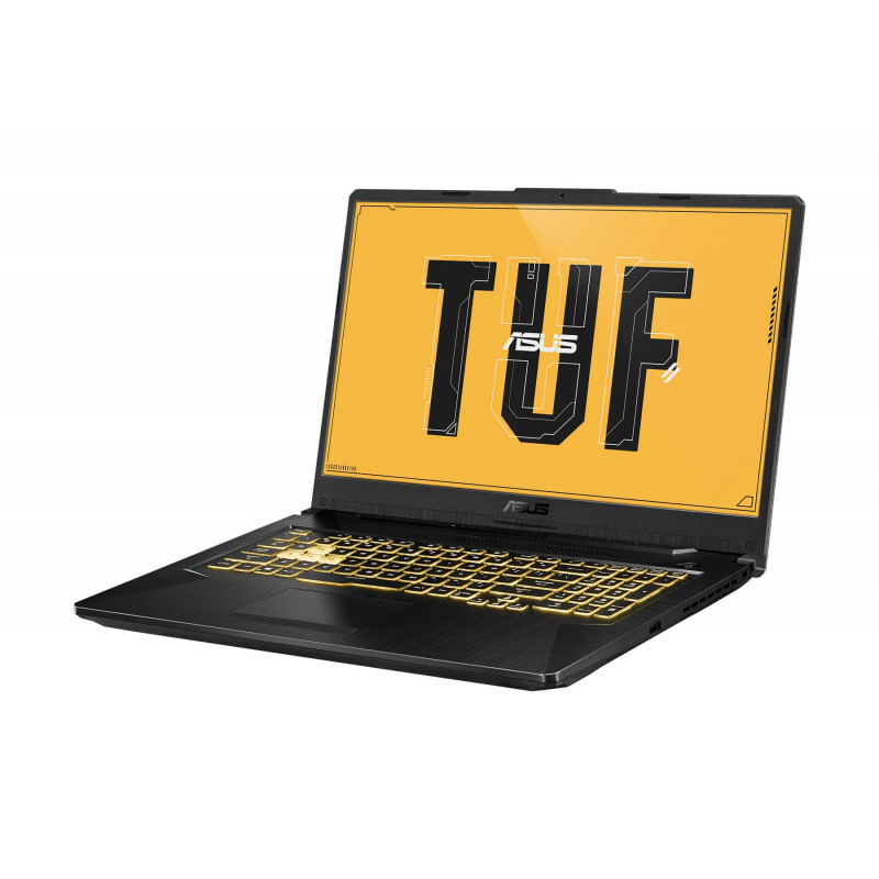 Laptop with 16 to 17 inch screen - ASUS TUF FX706H 17.3" Full HD 144 Hz i5 (gen 11) 16GB 512GB SSD RTX 3050 Win 11 Pro (beg med välanvända tangenter)