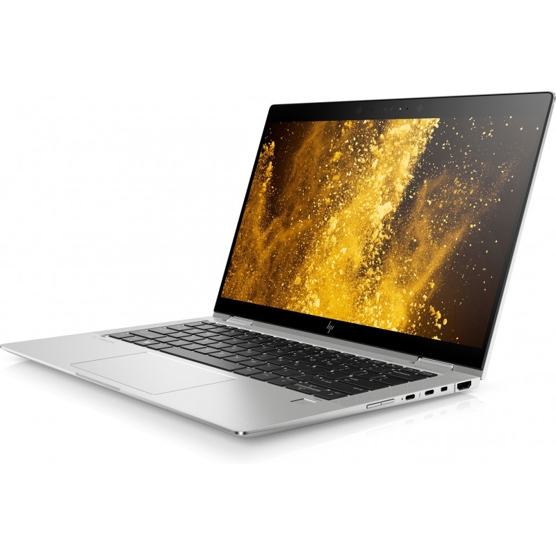 Used laptop 13" - HP EliteBook x360 1030 G3 13.3" Touch FHD i5 16GB 256GB W11P med Sure View (beg med små bucklor)