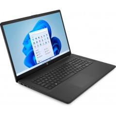 Laptop with 16 to 17 inch screen - HP 17-cn0048no 17.3" HD+ Intel 8GB 512GB SSD Win 11 Jet Black