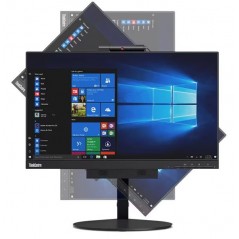 Lenovo ThinkCentre TIO22Gen3 22" IPS-skärm med inbyggd webbkamera (beg)