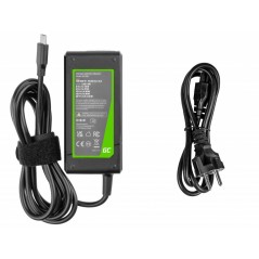 USB-C Chargers - GreenCell Universal 45W USB-C datorladdare (AC-adapter) med strömkabel