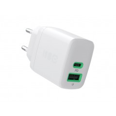 GreenCell snabbladdande USB-C och USB-A strömadapter 30W