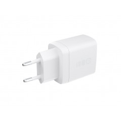 Phone Wall charger - GreenCell snabbladdande USB-C och USB-A strömadapter 30W