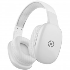 Celly Freebeat trådlösa over-ear bluetooth-hörlurar (svart/vit)