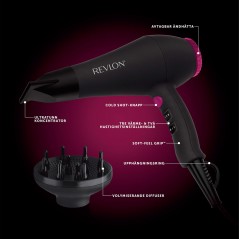 Hairdryer - Revlon Smooth Brilliance hårtork och hårfön på 2000W
