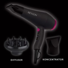 Hairdryer - Revlon Smooth Brilliance hårtork och hårfön på 2000W