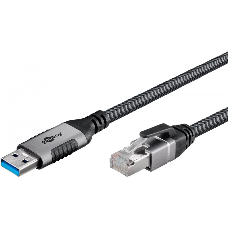 Network cable - Goobay USB 3.0 till Ethernet LAN-kabel som tar bort behovet av ett nätverkskort