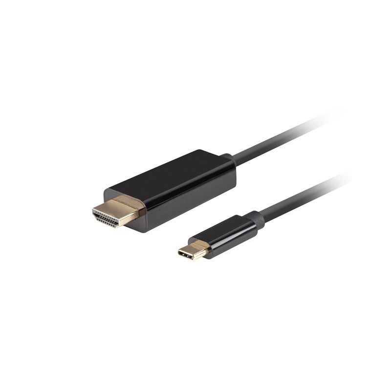 Screen Cables & Screen Adapters - Lanberg USB-C till HDMI-kabel med stöd för 4K i 60 Hz (finns i flera längder)