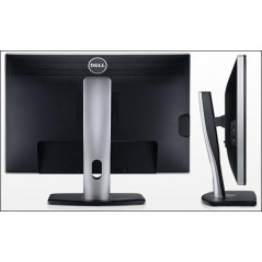 Used computer monitors - Dell 24" U2412M LED-skärm med repa på skärmytan (beg)
