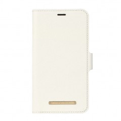 iPhone XR - Onsala Saffiano 2-i-1 magnetiskt plånboksfodral till iPhone XR (vitt)