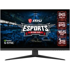 MSI Optix G251F 25-tums Full HD 165 Hz gaming-skärm (beg)