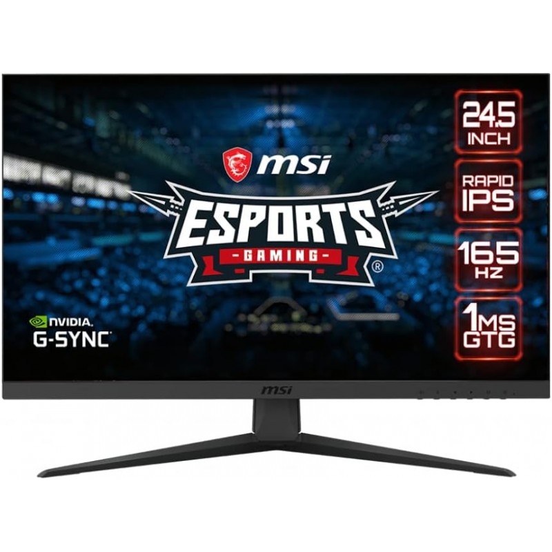 Used computer monitors - MSI Optix G251F 25-tums Full HD 165 Hz gaming-skärm (beg)