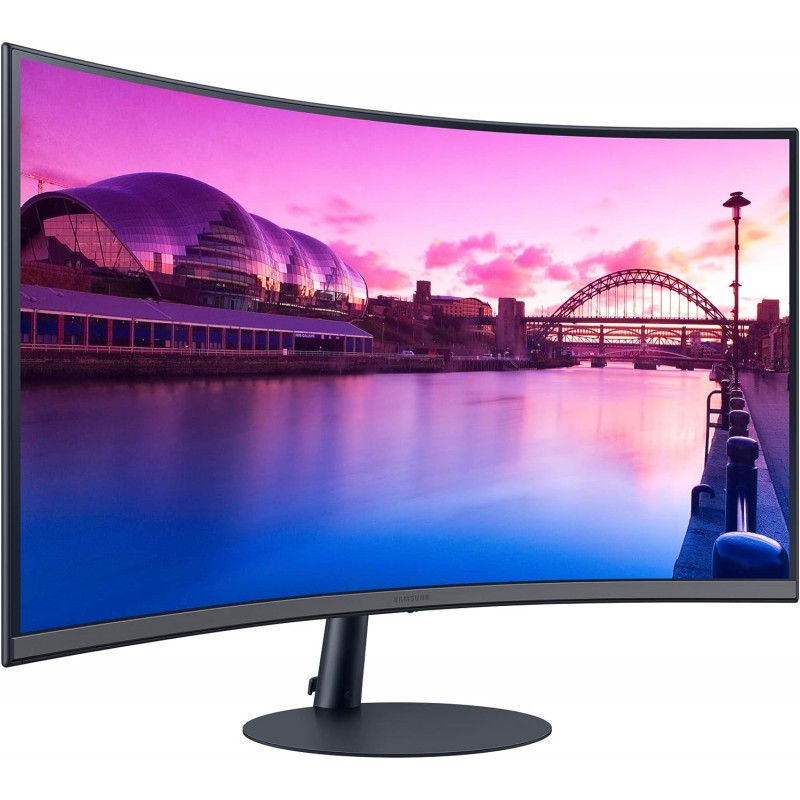 Tietokone - Samsung S27C390EAU Curved 27" LED-skärm med VA-panel (välvd) (fyndvara)