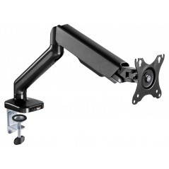 VESA mount for monitor - Andersson bordsfäste och monitorarm med gasfjäder för skärm 17-32" (inbyggd USB+ljud)