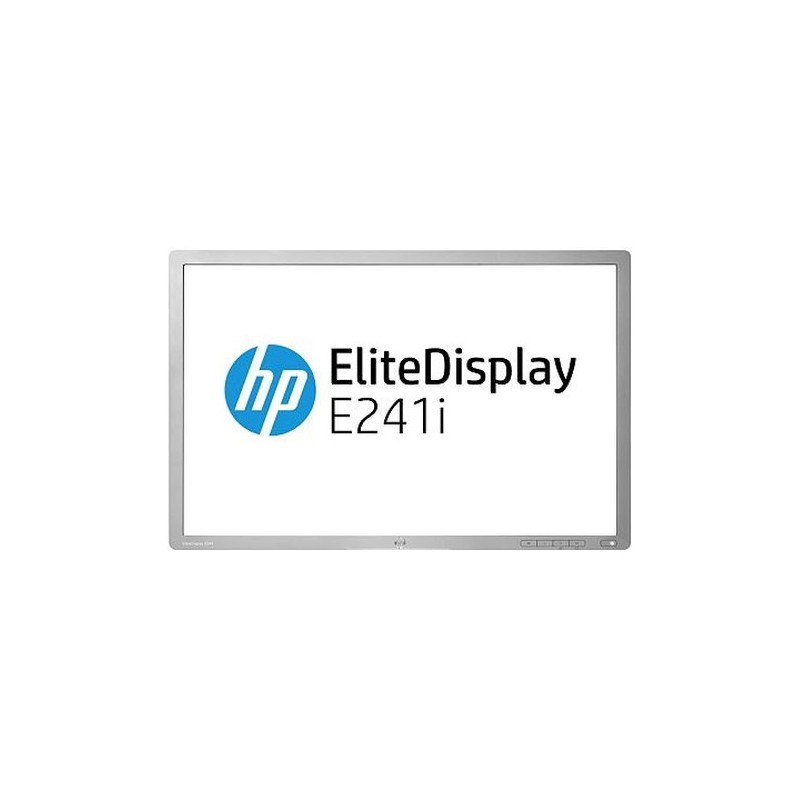 Used computer monitors - HP EliteDisplay E241i 24-tums IPS-skärm (beg utan fot - kan köpas separat)