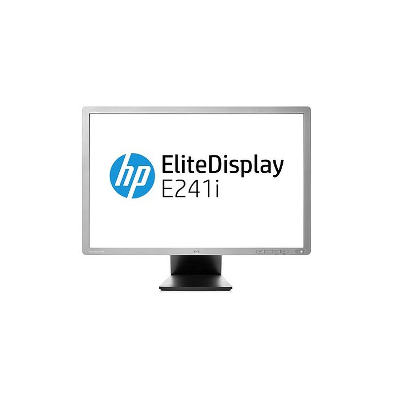 Used computer monitors - HP EliteDisplay E241i 24-tums IPS-skärm (beg med repor på ram och fot)