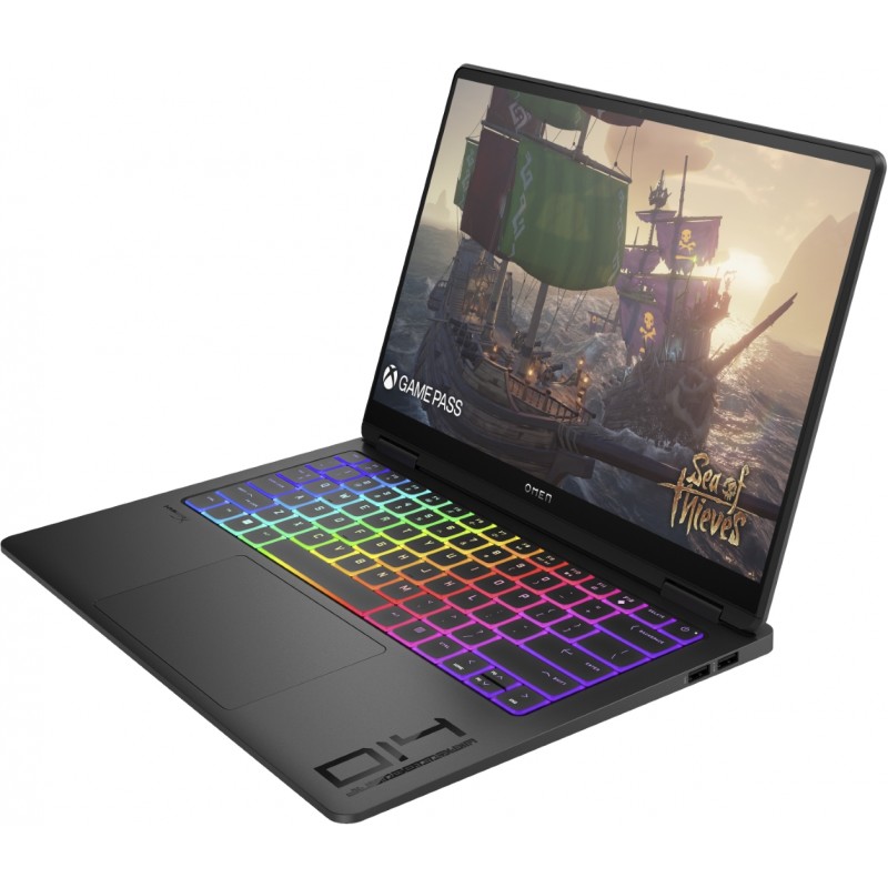 Laptop with 14 and 15.6 inch screen - HP Omen Transcend 14-fb0201no 14" 2.8K OLED Ultra 7 16GB 1TB SSD RTX 4060 8GB Win 11 demo