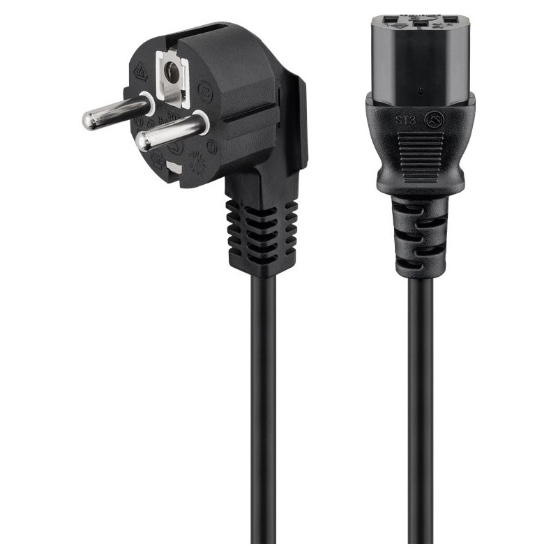 Power cable computer - Cablexpert strömkabel till stationär dator 1.8 meter