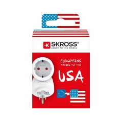 Travel Accessories - Skross reseadapter för anslutning till amerikanskt eluttag