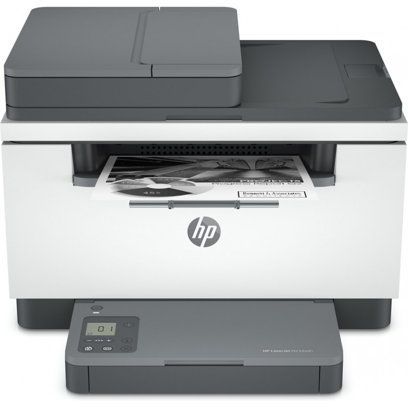 Cheap laser printer - HP LaserJet M234sdn svartvit allt-i-ett laserskrivare Print/Copy/Scan to mail, USB/Wi-Fi/LAN