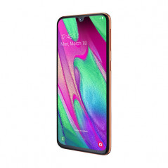 Samsung Galaxy A40 2019 64GB Black DS (beg med nyskick skärm)