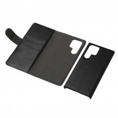 Essentials 2-in-1 magnetiskt plånboksfodral till Samsung Galaxy S22 Ultra