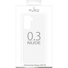 PURO Supertunt 0,3 Nude Transparent Mobilskal till Samsung Galaxy S21 FE