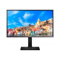 Samsung 32-tums 2K-upplöst 2560x1440 LED-skärm med ergonomisk fot & DVI/HDMI/DP (beg)